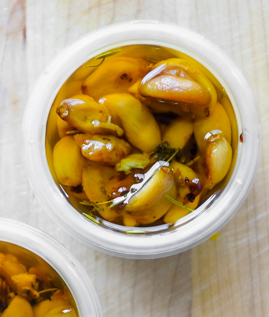 Tomato Toast with Garlic Confit Nourish Deliciously
