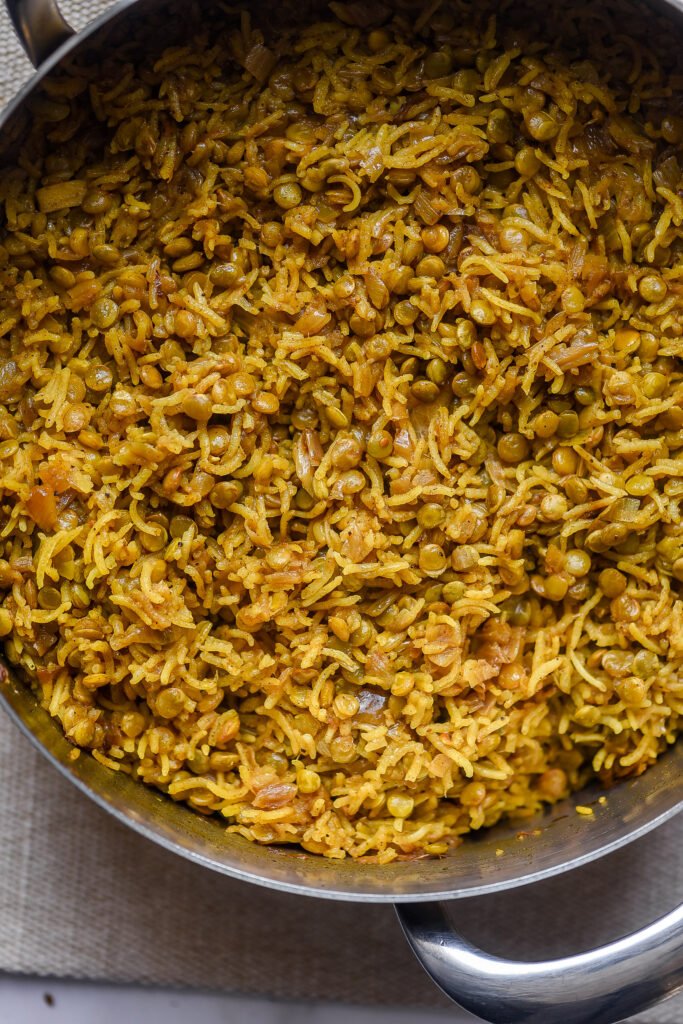 Lentils & Rice Pilaf with Caramelized Onions (Mujadara) Nourish